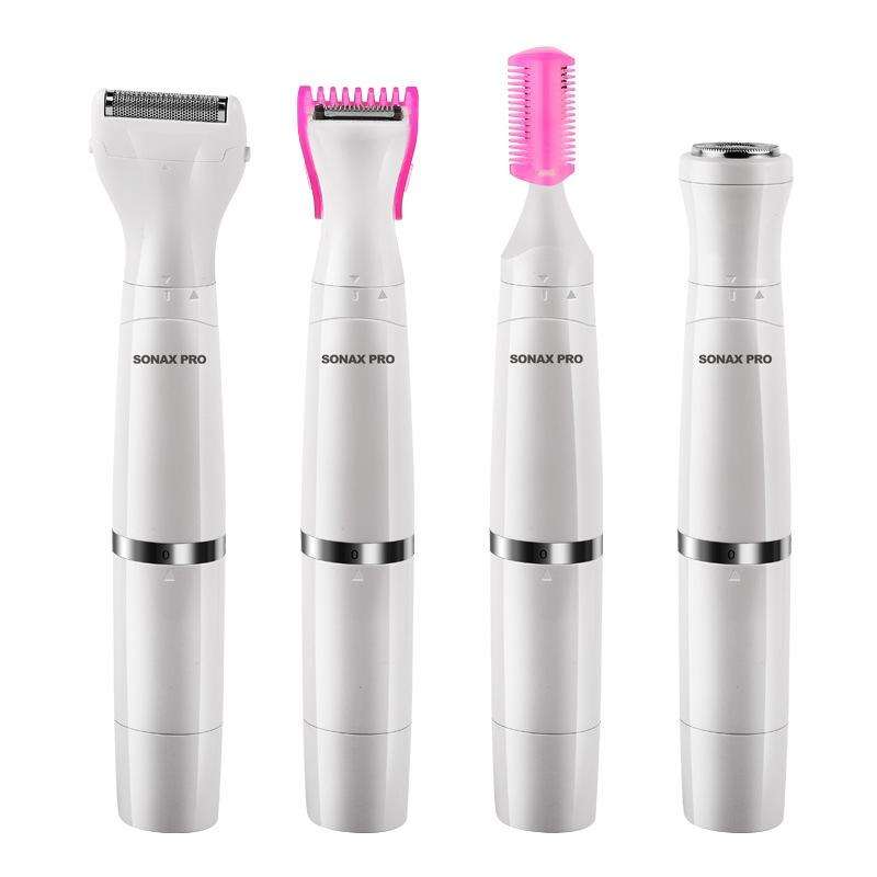 SONAX PRO SN-8933 4 In 1 Electric Women Shaver Multi-Function USB Charge Scraping Knife Hair Remo...