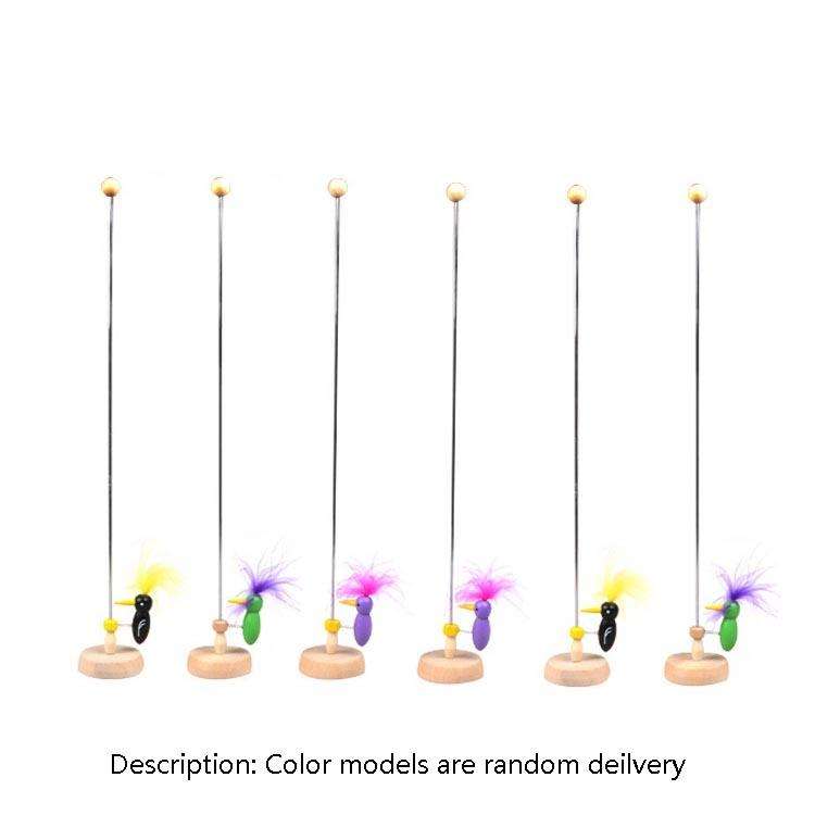 10 PCS Nodding Woodpecker Decompression Vent Children Educational Toys, Colour: Primary Color Sin...