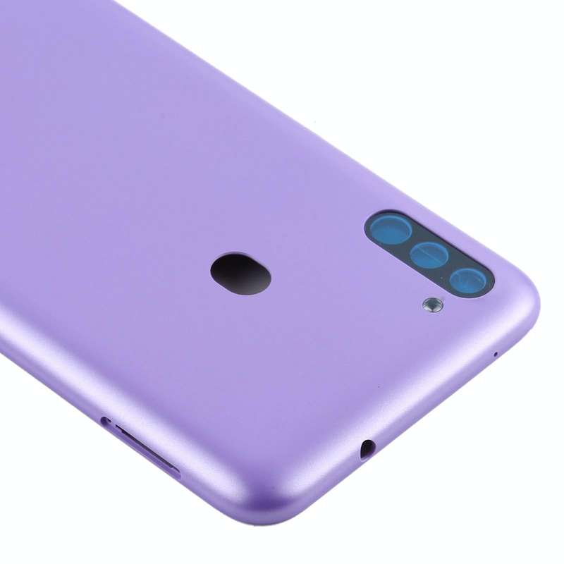 For Samsung Galaxy M11 SM-M115F Battery Back Cover (Purple)