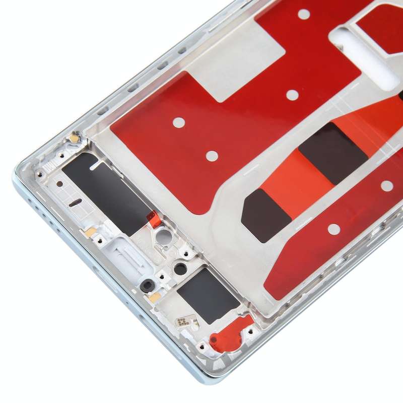 For Honor 70 Front Housing LCD Frame Bezel Plate(Blue)