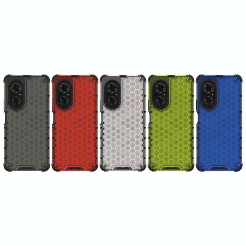 For Honor 50 SE / Huawei nova 9 SE Shockproof Honeycomb PC + TPU Phone Case(White)