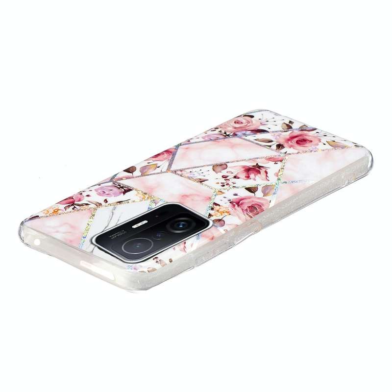 For Xiaomi 11T / 11T Pro Electroplating TPU Protective Phone Case(Rose)