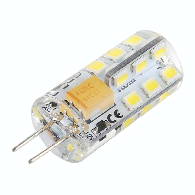 G4 SMD 2835 24 LEDs LED Corn Light Bulb, AC 12V, DC 12-24V (White Light)