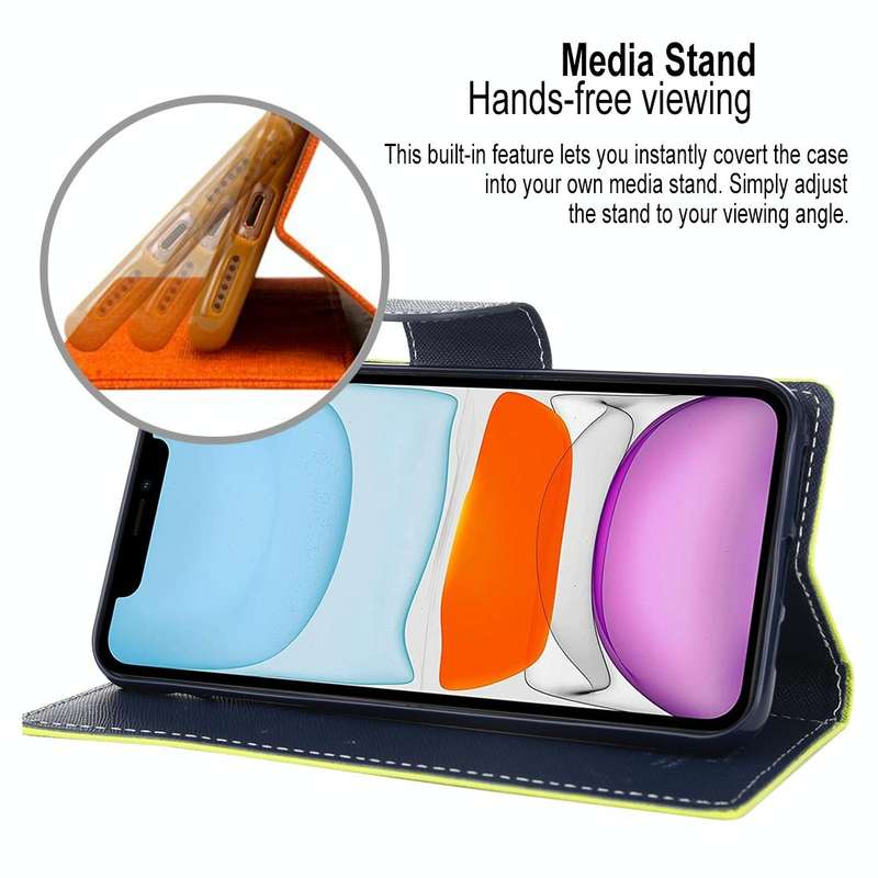 For iPhone 11 MERCURY GOOSPERY FANCY DIARY Horizontal Flip Leather Case with Holder & Card Slots ...