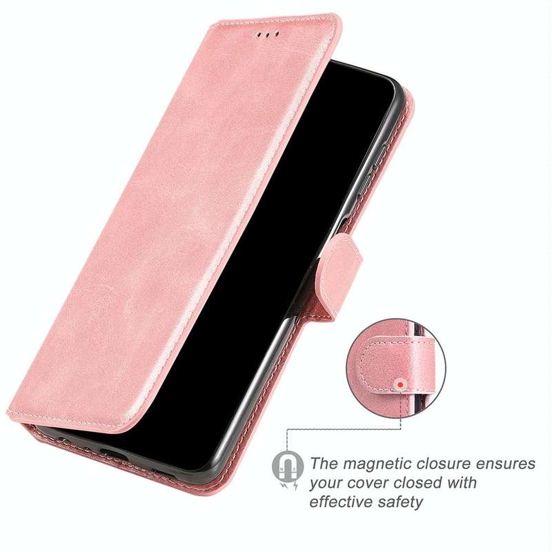 For Honor 50 SE / Huawei Nova 9 SE JUNSUNMAY Calf Texture Leather Phone Case(Pink)