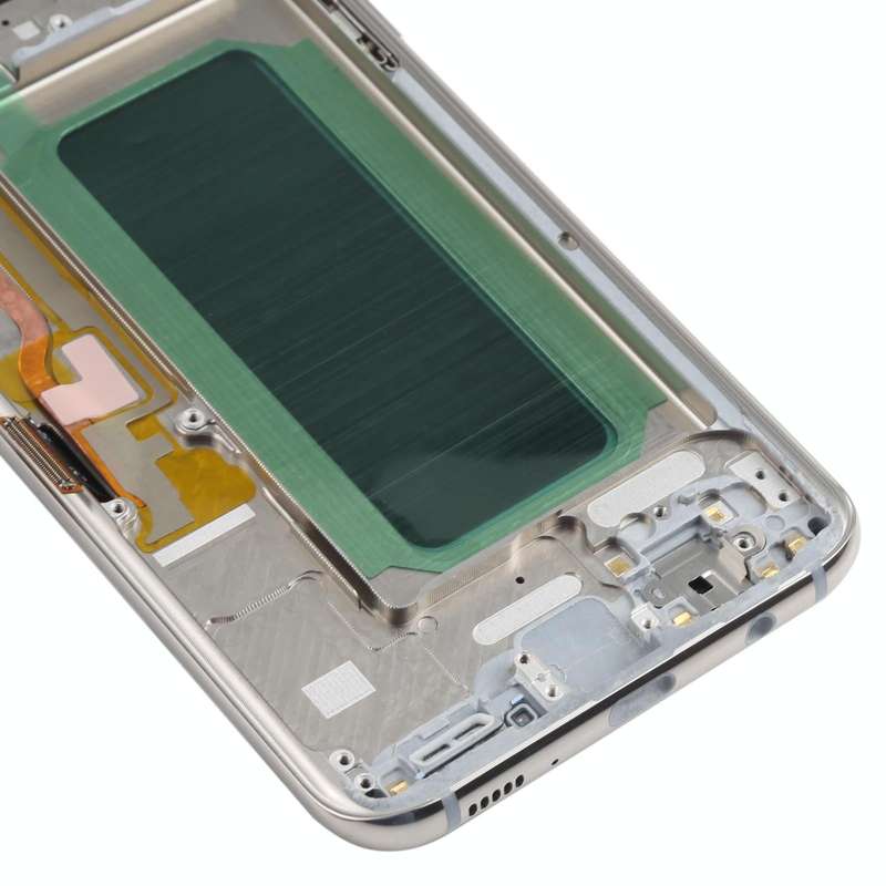 OLED LCD Screen for Samsung Galaxy S8+ SM-G955 Digitizer Full Assembly with Frame (Silver)