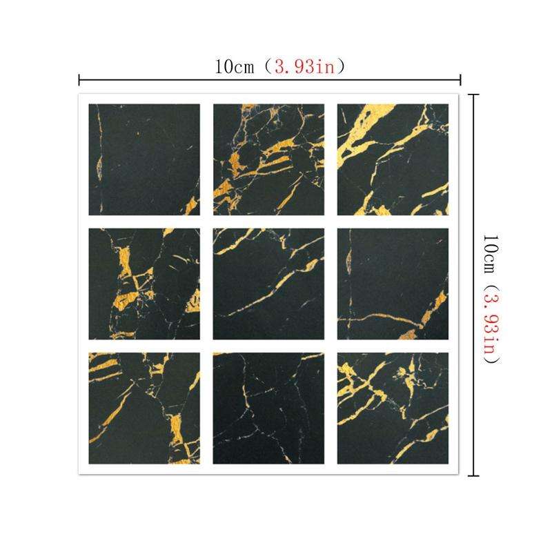20 PCS / Set Kitchen Stove Oil-Proof Sticker Ceramic Tile Decoration Self-Adhesive Wall Sticker, ...