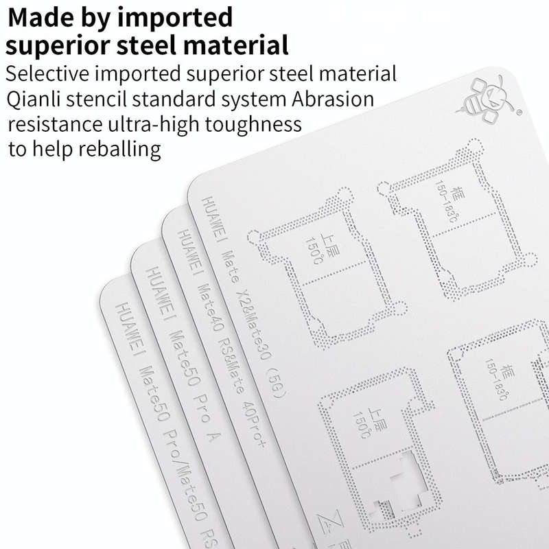 For iPhone 12 Series Qianli Mega-idea Multi-functional Middle Frame Positioning BGA Reballing Pla...