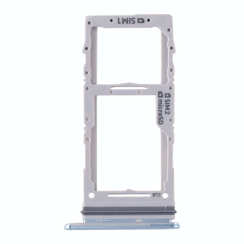 For Samsung Galaxy S20+ / Galaxy S20 Ultra SIM Card Tray + SIM Card Tray / Micro SD Card Tray (Blue)