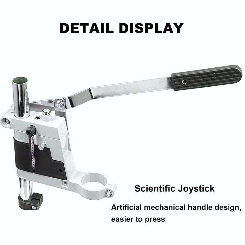 Multifunctional Electric Hand Drill Stand Mini Woodworking Fixed Table, Model: 88647 Iron Base