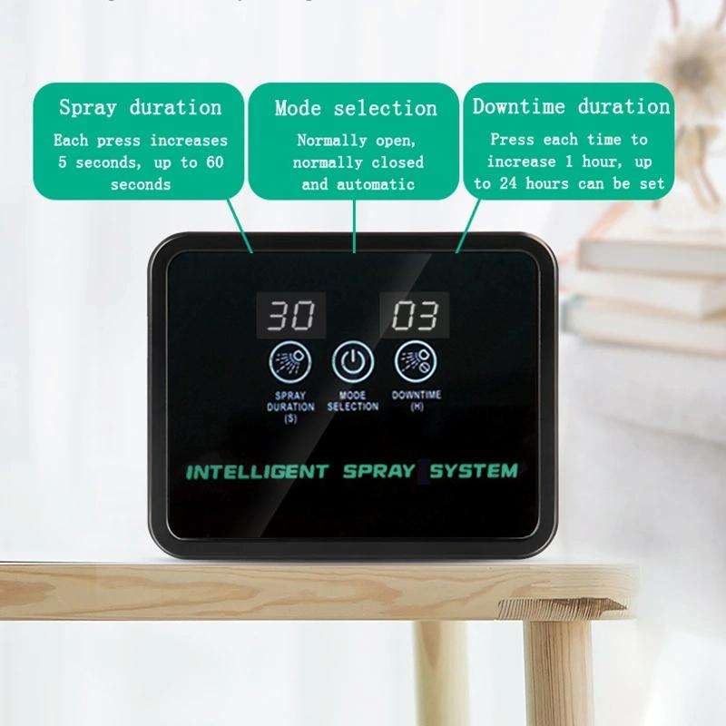 MIUS Tank Timing Spray System Plant Humidification Simulation Rainfall Intelligent Spray System