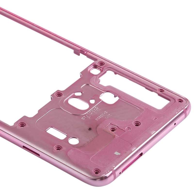 For Galaxy A9 (2018) Middle Frame Bezel Plate (Rose Gold)