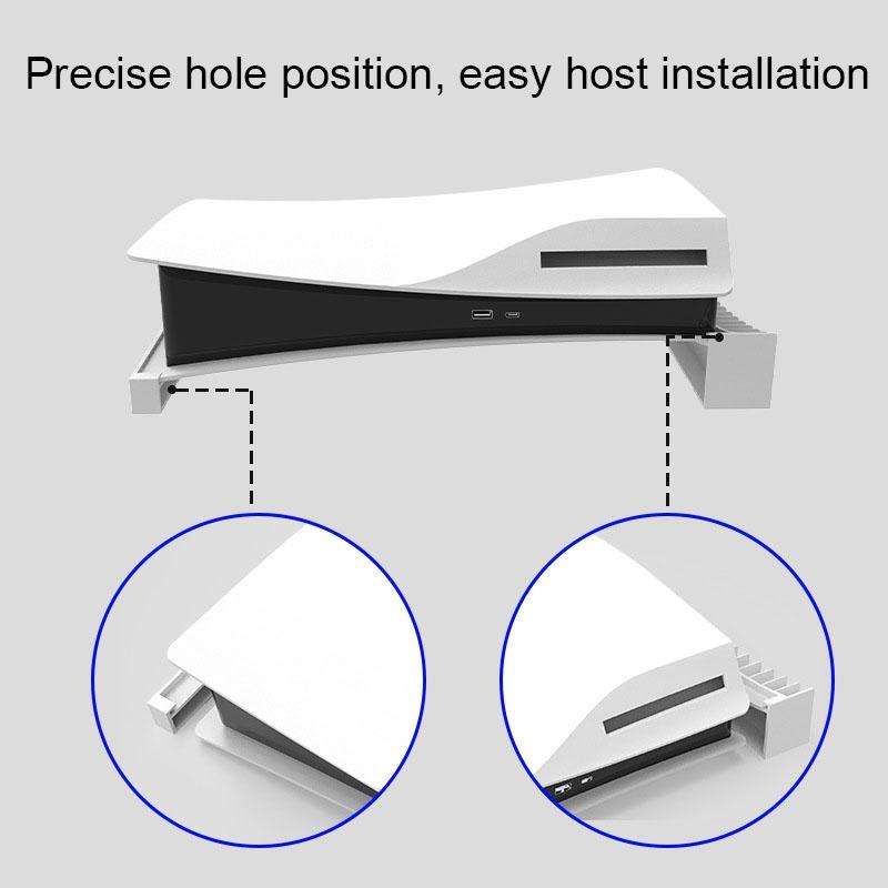 Iplay HBP-393 For Sony PS5 Optical Drive / Digital Version Host Horizontally Placed Bracket With ...