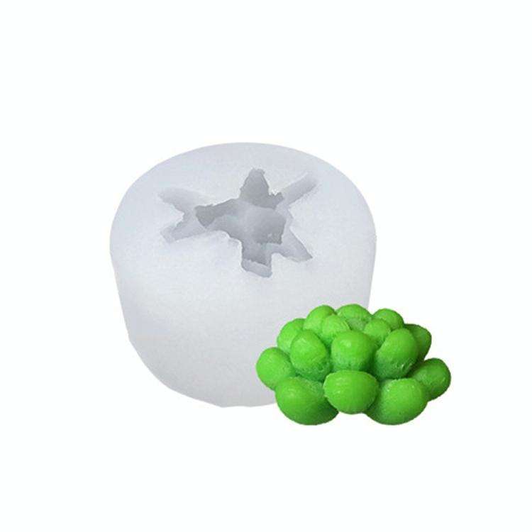 SX-ZW-137 Fleshy Three-Dimensional Candle Silicone Mold DIY Handmade Soap Aromatherapy Epoxy Mold