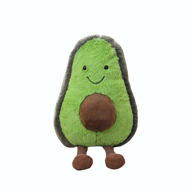 Cute Cartoon Avocado Plush Pillow Toy 22~45Cm Avocado With Feet Children Fruit Avocado Stuffed Pl...