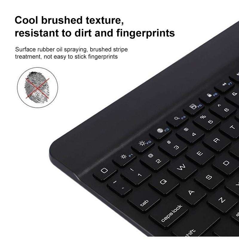 YS-001 7-8 inch Tablet Phones Universal Mini Wireless Bluetooth Keyboard, Style:with Bluetooth Mo...
