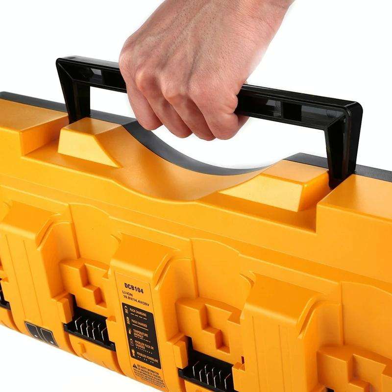 DCB104 Portable Fast Charger 12V-20V Electric Tool Lithium Battery Charger, For Dewalt DCB127 / D...