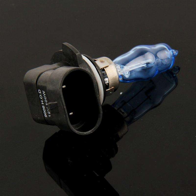 HOD 9006 Halogen Bulb, Super White Car Headlight Bulb, 12 V / 100W, 6000K 2400 LM (Pair)