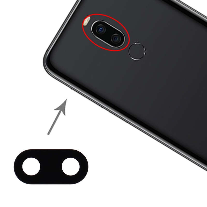 For Meizu X8 10pcs Back Camera Lens
