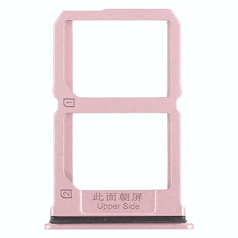 For Vivo X9s 2 x SIM Card Tray (Rose Gold)