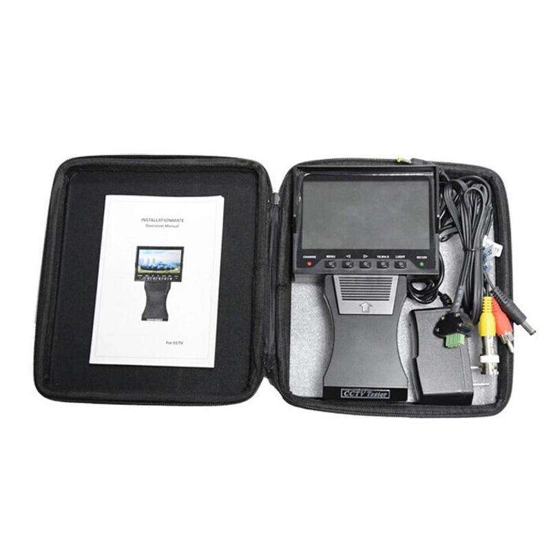 JSK-4300B 4.3 inch Handheld 12V Output Network Cable Monitoring Tester(With EU Plug Power Adapter)