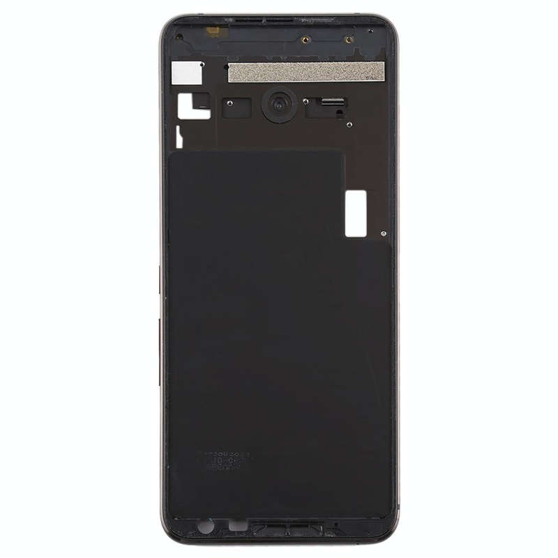Middle Frame Bezel Plate with Side Keys for Asus ROG Phone II ZS660KL(Black)