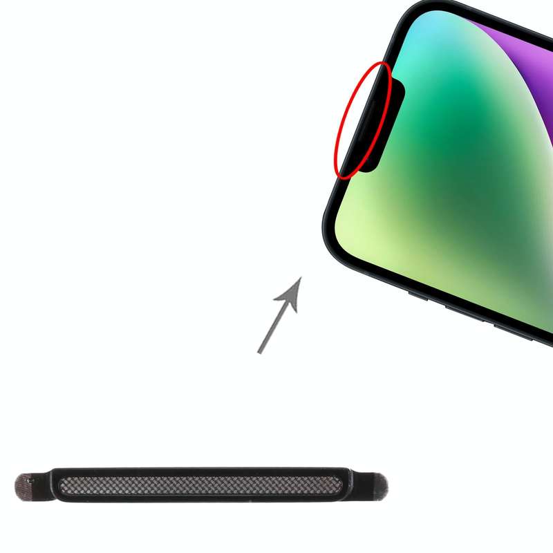 10 PCS Earpiece Receiver Mesh Covers for iPhone 14 / 14 Plus
