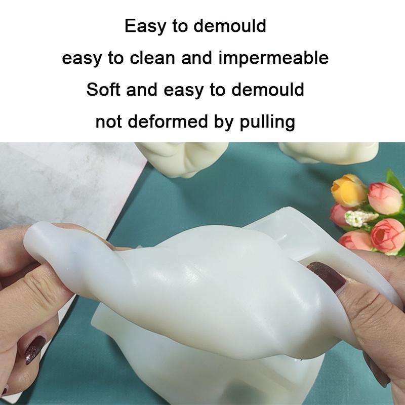DIY Hand Shaped Scented Candle Silicone Mold, Specification: SX-LZ-331