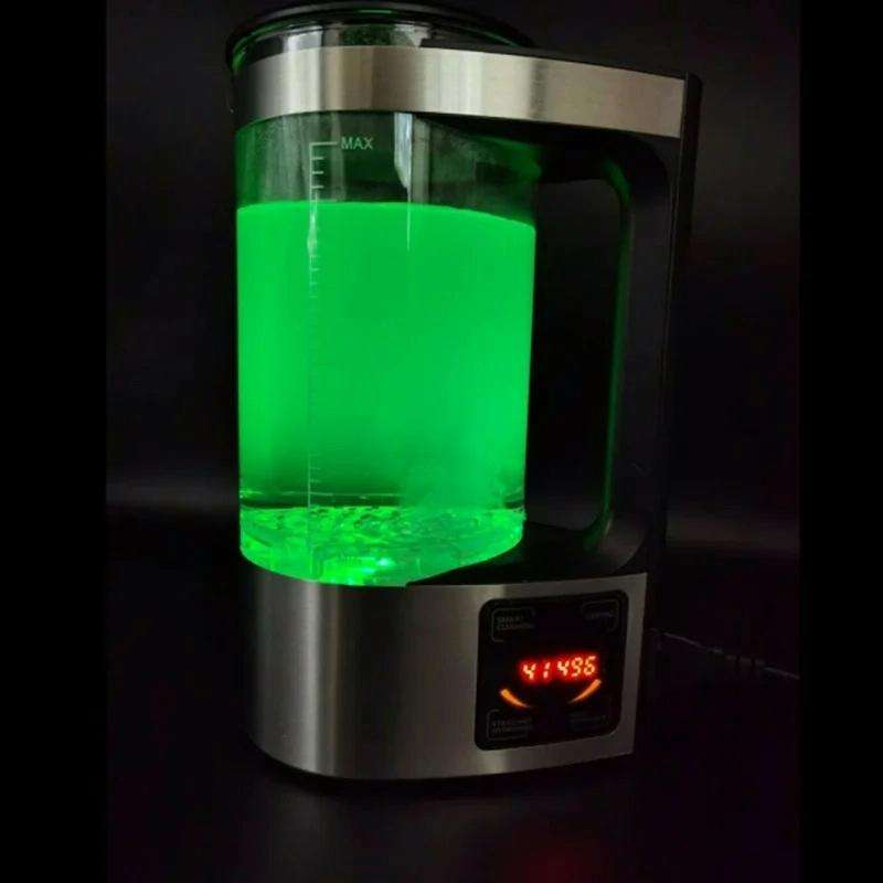 V8 2L Micro-electrolysis hydrogen-rich Water Machine Home Smart Cleaning Hydrogen-rich Kettle(UK ...