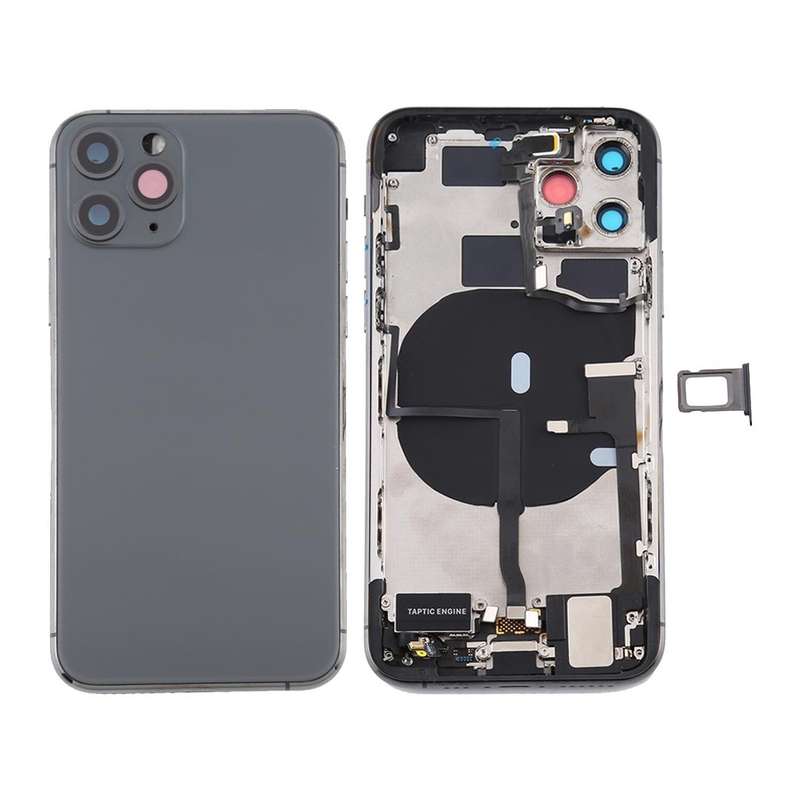 Battery Back Cover Assembly (with Side Keys & Power Button + Volume Button Flex Cable & Wireless ...