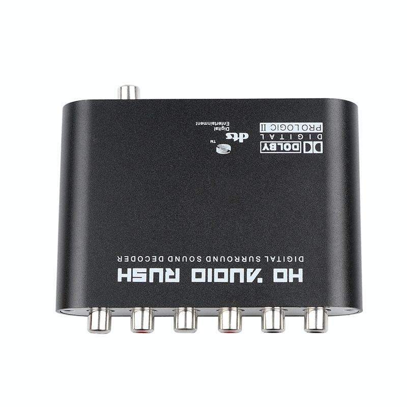 SPDIF Coaxial to RCA DTS AC3 Audio Decoder 5.1CH Optical Digital Amplifier Analog Converter & Amp...