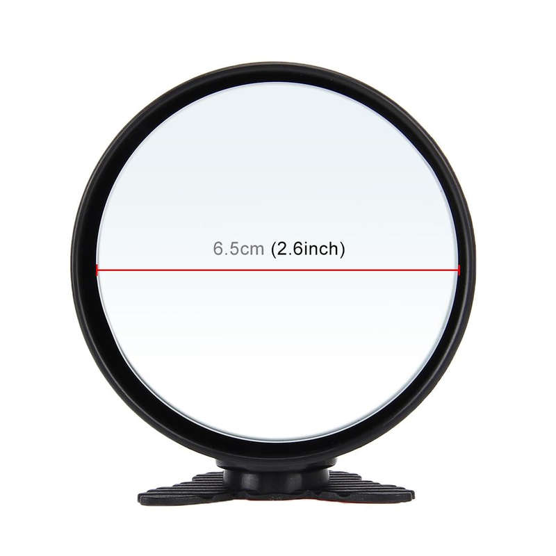 3R-044 Auxiliary Rear View Mirror Car Adjustable Blind Spot Mirror Wide Angle Auxiliary Rear View...