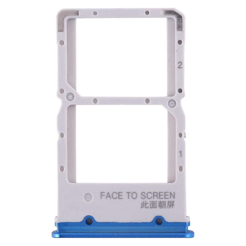 SIM Card Tray + SIM Card Tray for Xiaomi Redmi K20 / K20 Pro / Mi 9T / Mi 9T Pro(Blue)