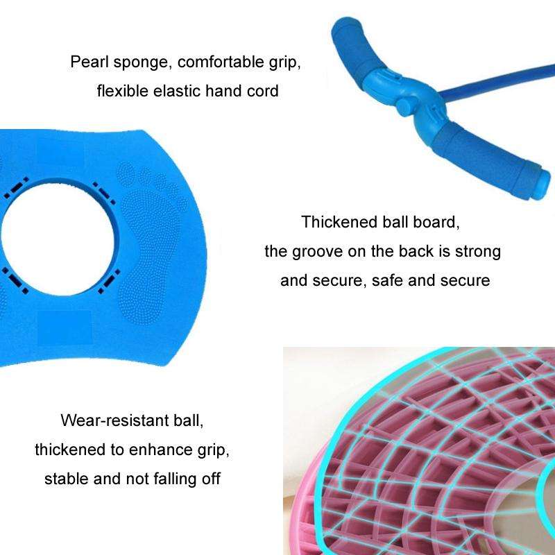 Jumping Ball Increase Children Balance Sense Training Sports Equipment, Color: Purple without Han...