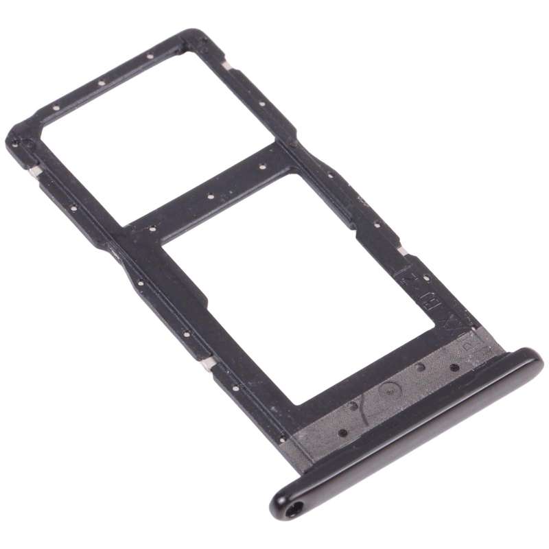 SIM Card Tray + SIM Card Tray / Micro SD Card Tray for Huawei P Smart (2019) (Black)