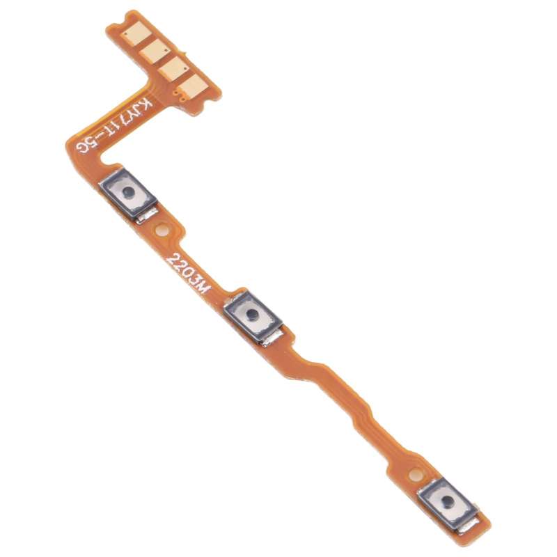 For Vivo Y17T/V21E 5G V2102A V2055 Power Button & Volume Button Flex Cable