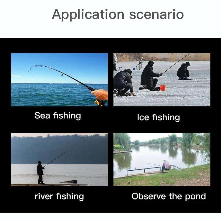 FDV3000 Fish Finder Camera Underwater Monitoring Fishing Sonar Sensor 4.3 Inch Display LED Digita...