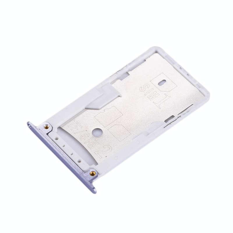 For Xiaomi Redmi Note 4X SIM & SIM / TF Card Tray(Grey)