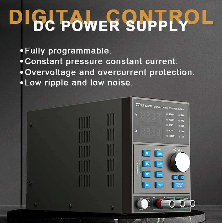 BAKU BA-3305D 5A/30V CNC DC High Power Supply(US Plug)