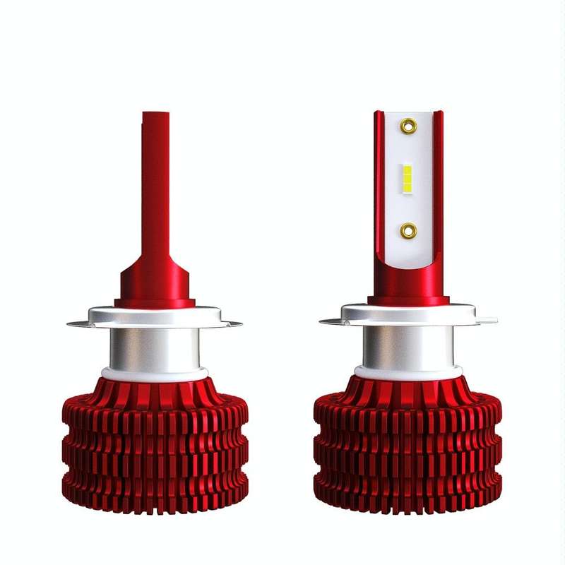 2 PCS KINGSOFE K5 H7 DC9-36V / 18W / 2000LM / 6000K IP68 Car LED Headlight Lamps (Cool White)