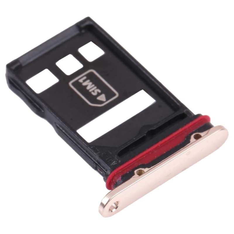 SIM Card Tray + NM Card Tray for Huawei Mate 40 Pro+ (Gold)