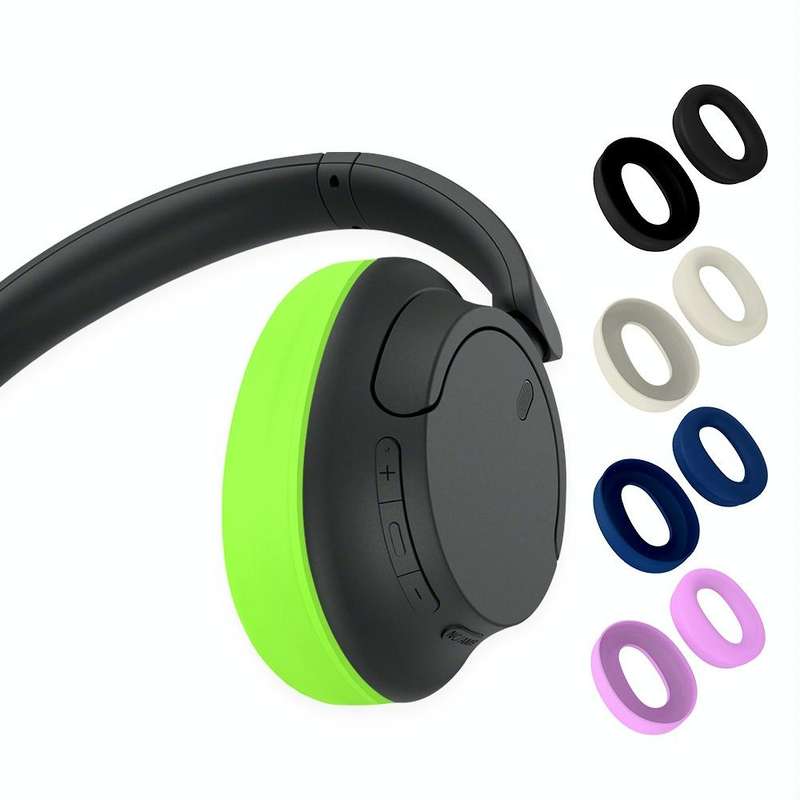 For Sony WH-CH720N Headphones Dustproof Protective Case(Beige)