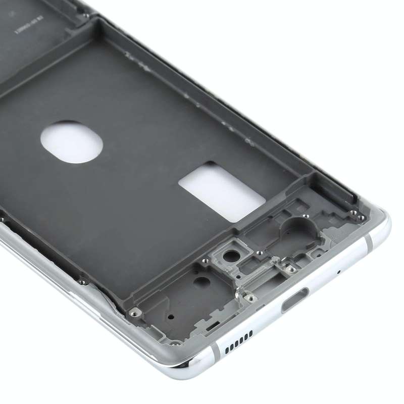 For Samsung Galaxy S20 FE  Middle Frame Bezel Plate (Silver)