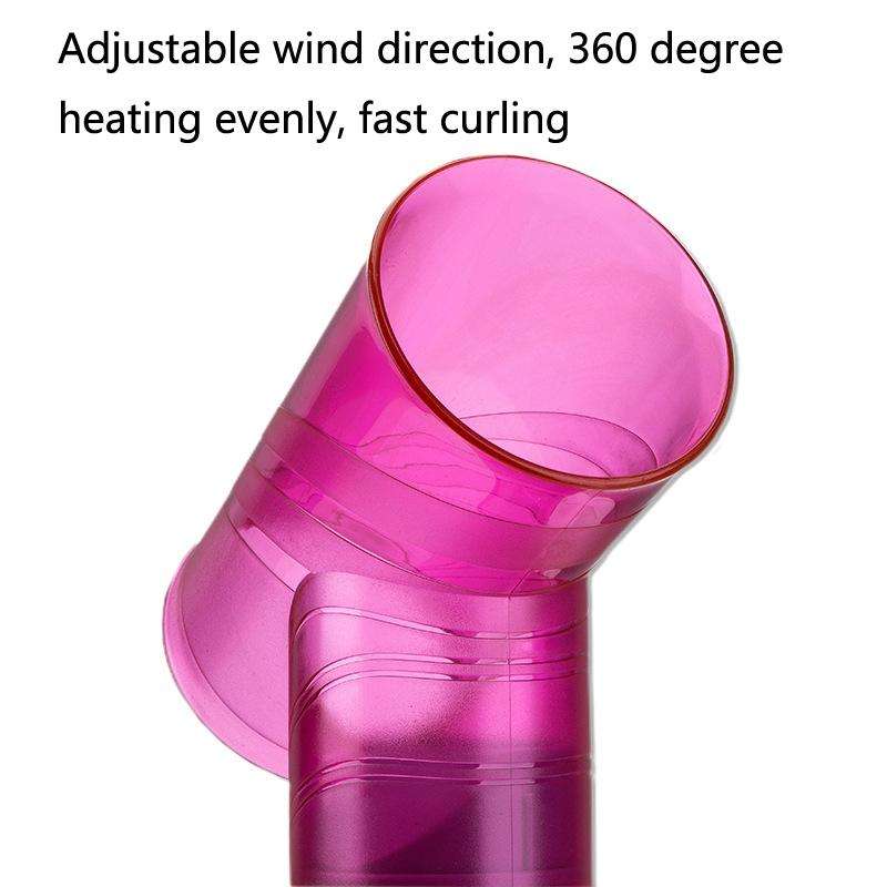 Curly Hair Hook Automatic Wave Curling Magic Hair Roller(Black)