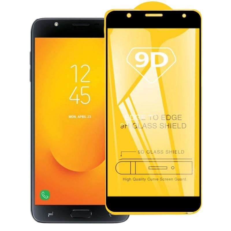 For Samsung Galaxy J7 Duo 9D Full Glue Full Screen Tempered Glass Film