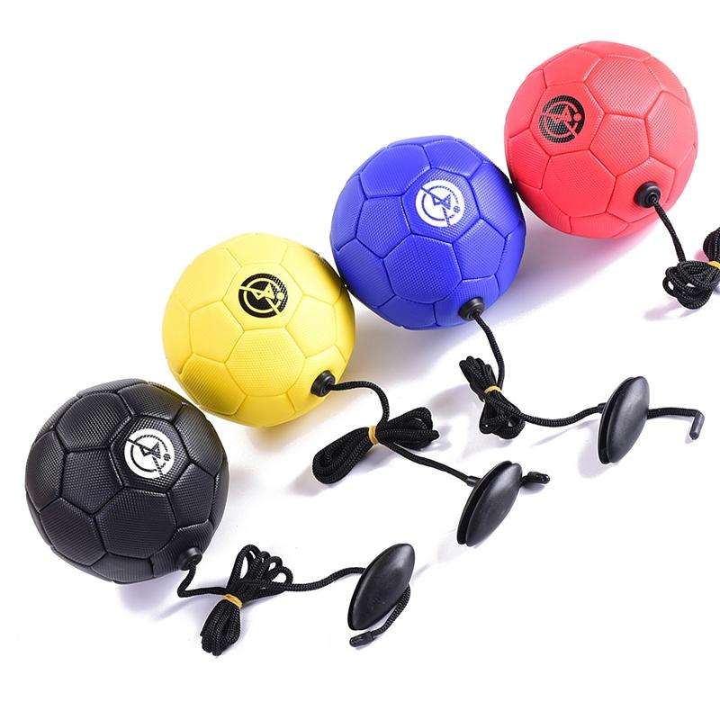 Children Training Football with Non-detachable Rope (No. 2 Yellow)