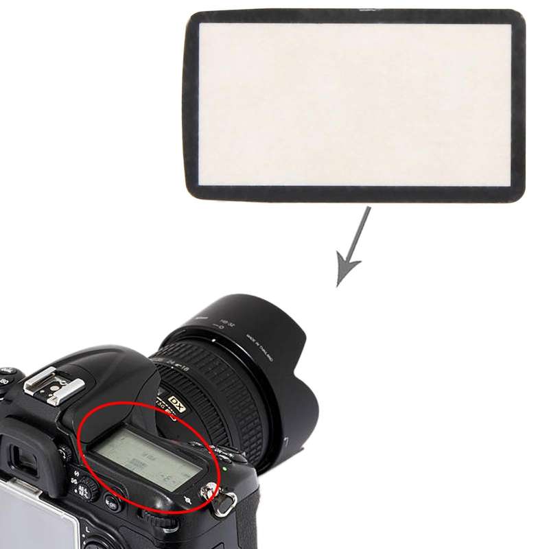 For Nikon D300 Top Cover Shoulder LCD Outer Lens