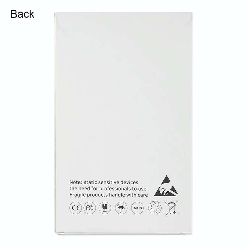 50 PCS Cardboard Packaging White Box for iPhone 8 / 7 LCD Screen and Digitizer Full Assembly