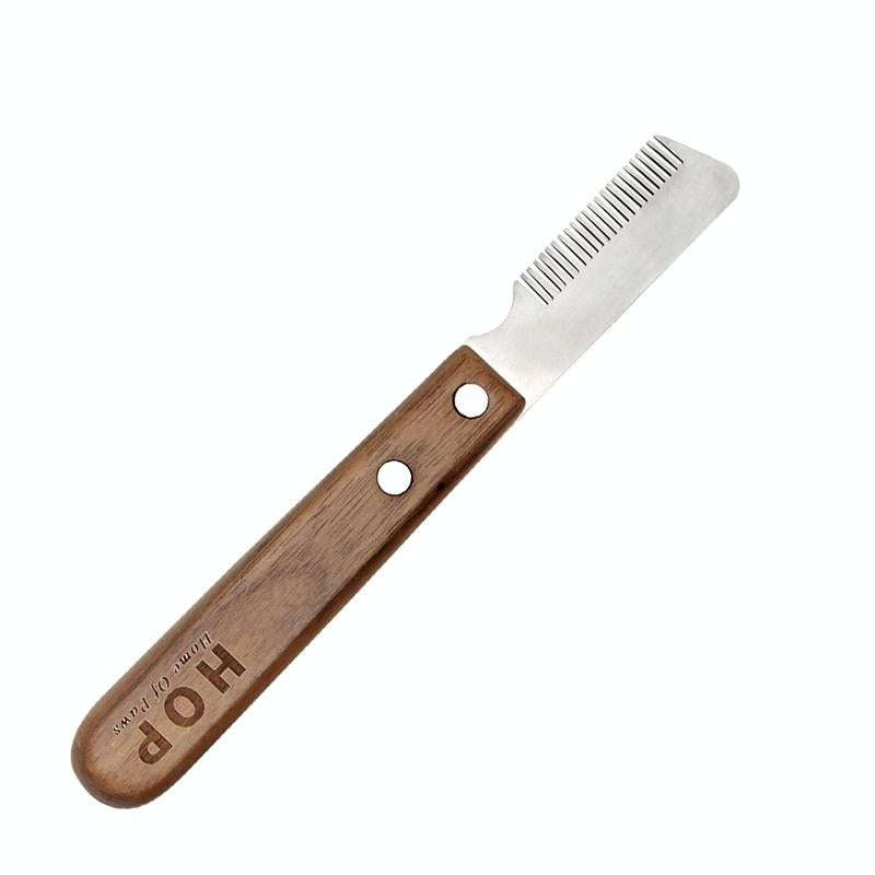 HOP Terrier Dog Plucking Knife Pet Grooming & Shaving Tool(CS276 Right Hand)