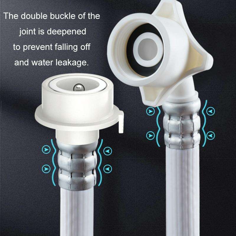 Fully Automatic Washing Machine Water Inlet Hose Adapter, Length: 1m